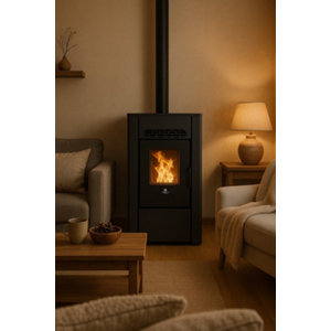 Poêle à granulés 7,91 kW noir WBH 278