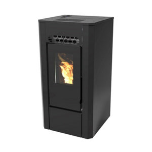 Poêle à Granules étanche "Merkuro 7300at" 7,91 kW - H. 915 x l. 450 x P. 450 mm