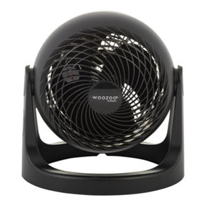 Ventilateur de table fixe 3 vitesses - Noir