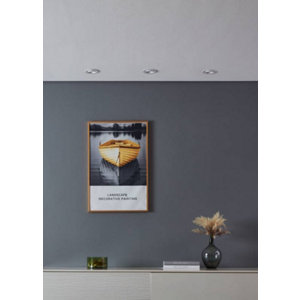 Lot de 10 spot encastrables blanc - LED GU10, 4000K