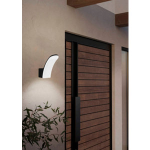 Applique LED extérieure noire 4000K "Laconella"